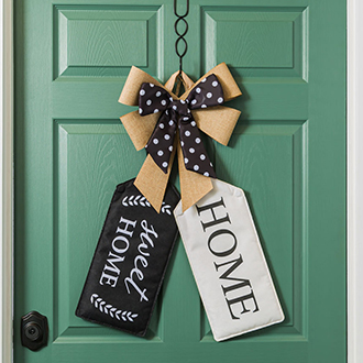 Lit Bows & Door Tags