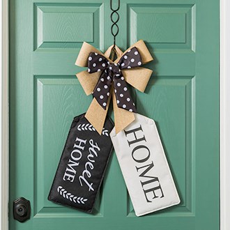 Lit Bows & Door Tags