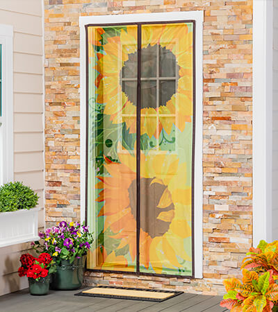 Fabric Door Curtains