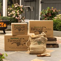 Fatwood Fire-Starter, 25 lb. Box - 4