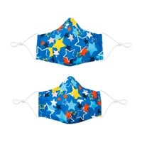 Children's Non-Medical Cotton Face Mask, Set of 2, Stars