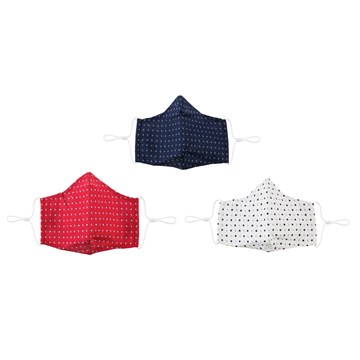Adult Non-Medical Cotton Face Mask, Set of 3