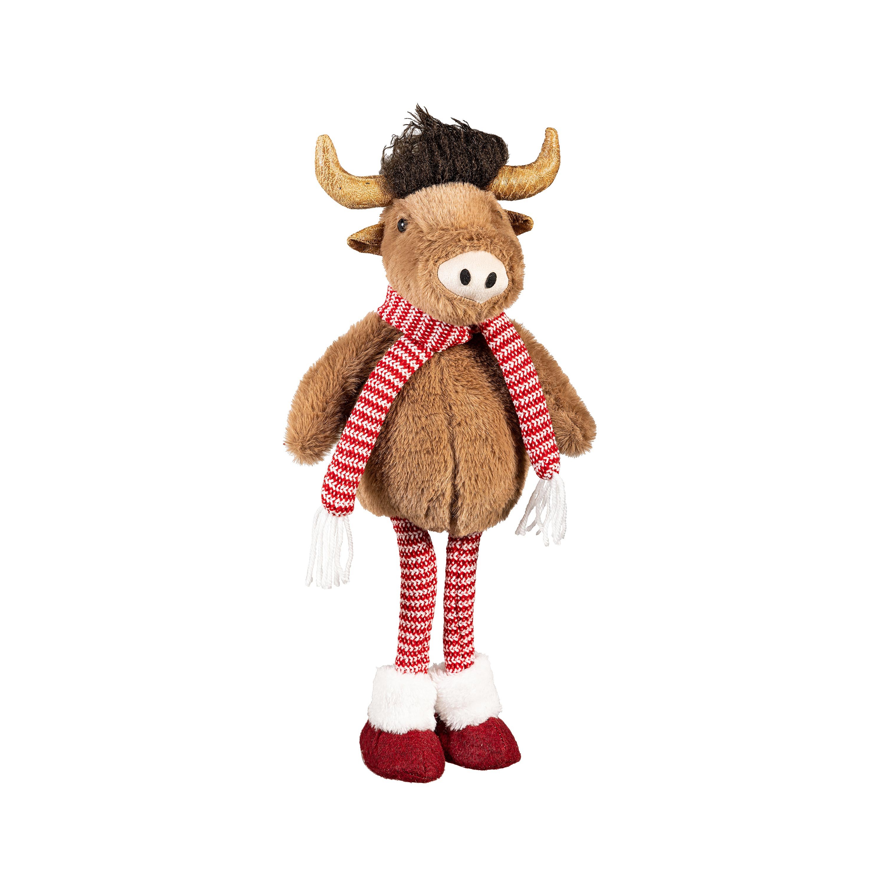 Feiertag Weihnachtsstern Tischdekor Stoff Highland Kuh, 18,75" - Bild 1 von 2