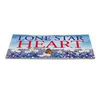 Hearts in Action for Texas PVC Trapper Mat "Lone Star Heart" - 2