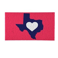 Hearts in Action for Texas PVC Trapper Mat "Stay Strong, Texas" - 1