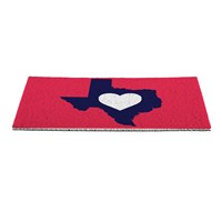Hearts in Action for Texas PVC Trapper Mat "Stay Strong, Texas" - 2